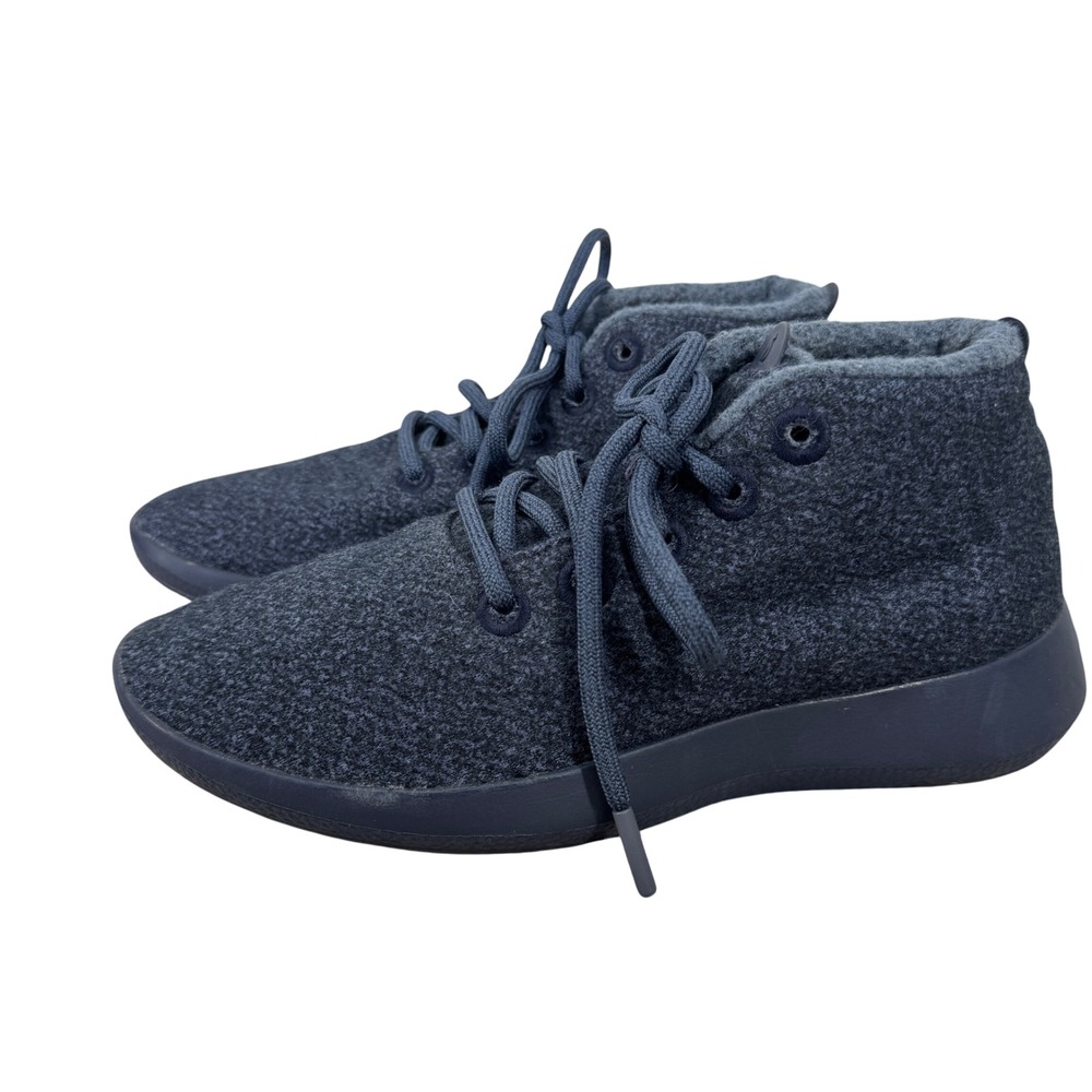 Allbirds Wool Runner Mizzle Mid Top Sneakers Womens 9 Charcoal Grey WRU1W9
